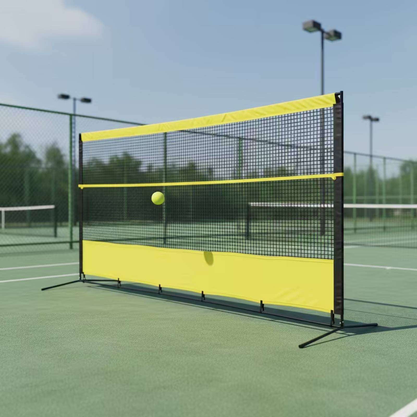 Sports Equipment Training - Tennis Rebound Net with Bag Portable