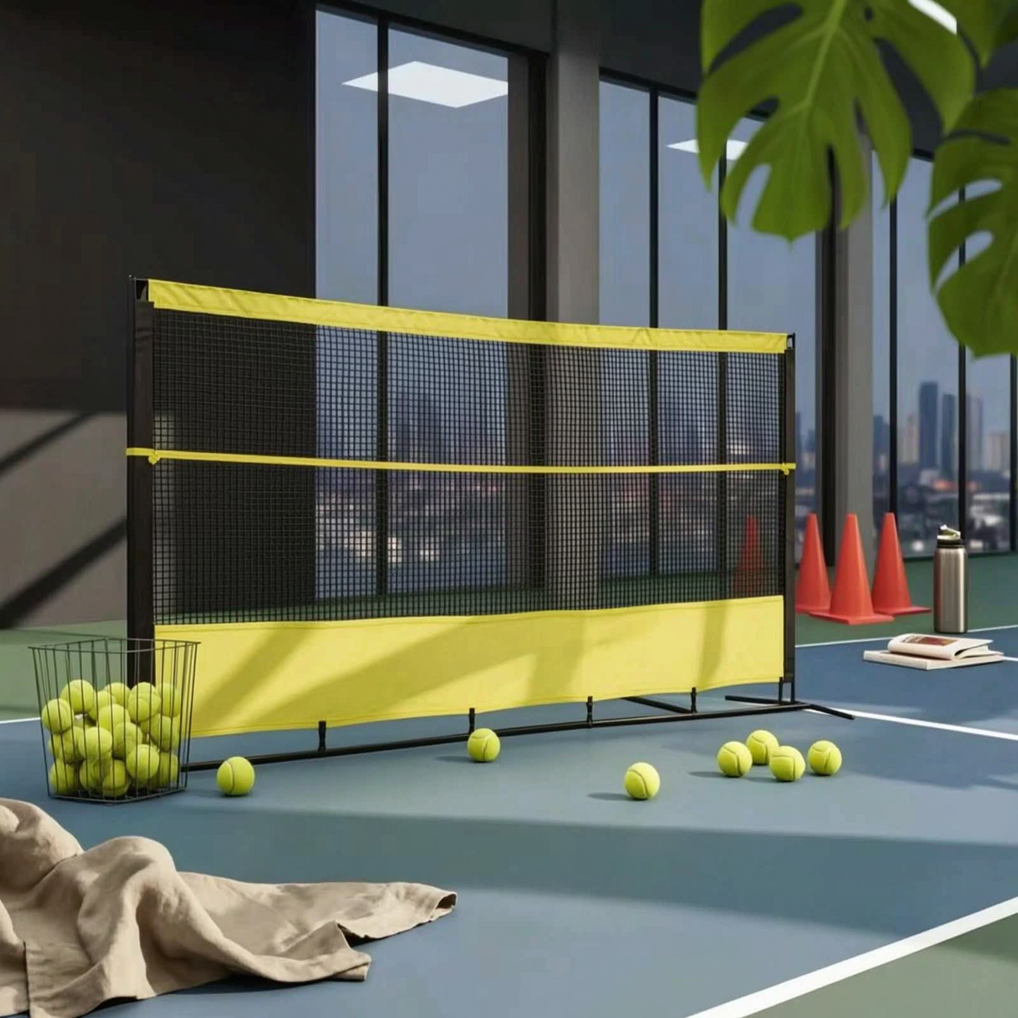 Sports Equipment Training - Tennis Rebound Net with Bag Portable