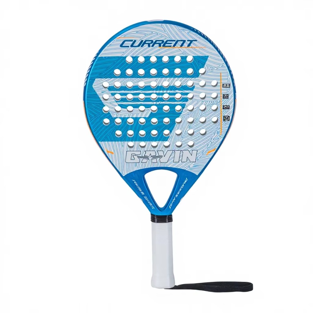 Padel Racket Carbon - GAVIN CURRENT-02 2026 Carbon Fiber Durable