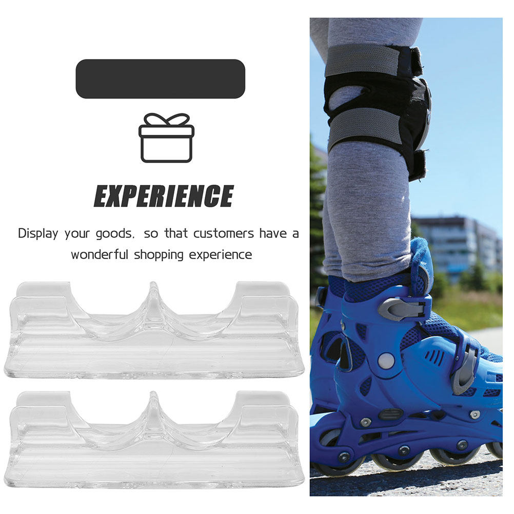 4Pcs Clear Roller Skate Displa - مراجعة Roller Skate Inline وسعره
