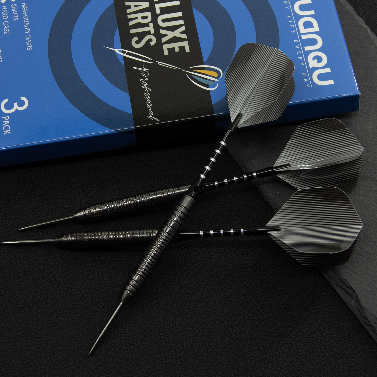 Huanqu 18g Iron Hard-Tip Dart  - مراجعة Sports Equipment In Flight وسعره