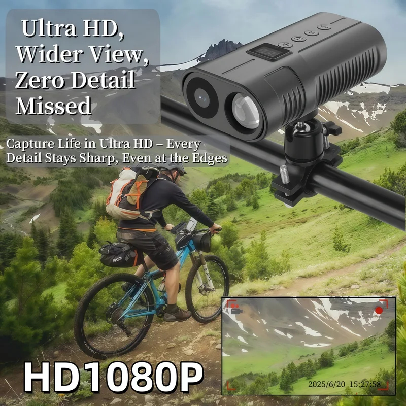 New 1080P Riding Sports Camera - مراجعة Sports Equipment In Chinese وسعره