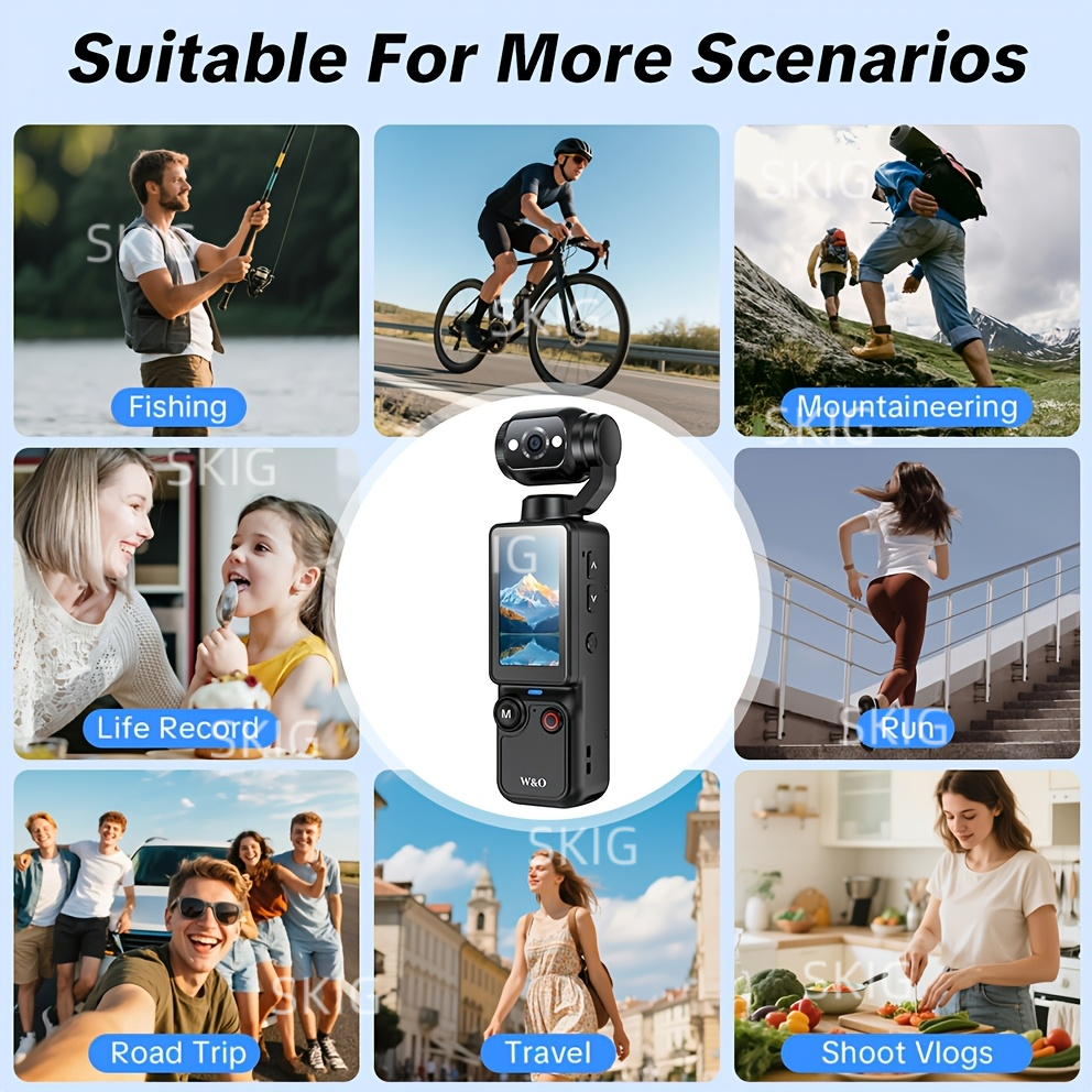 SKIG 1080P Sports Action Camer - مراجعة Sports Equipment In Chinese وسعره