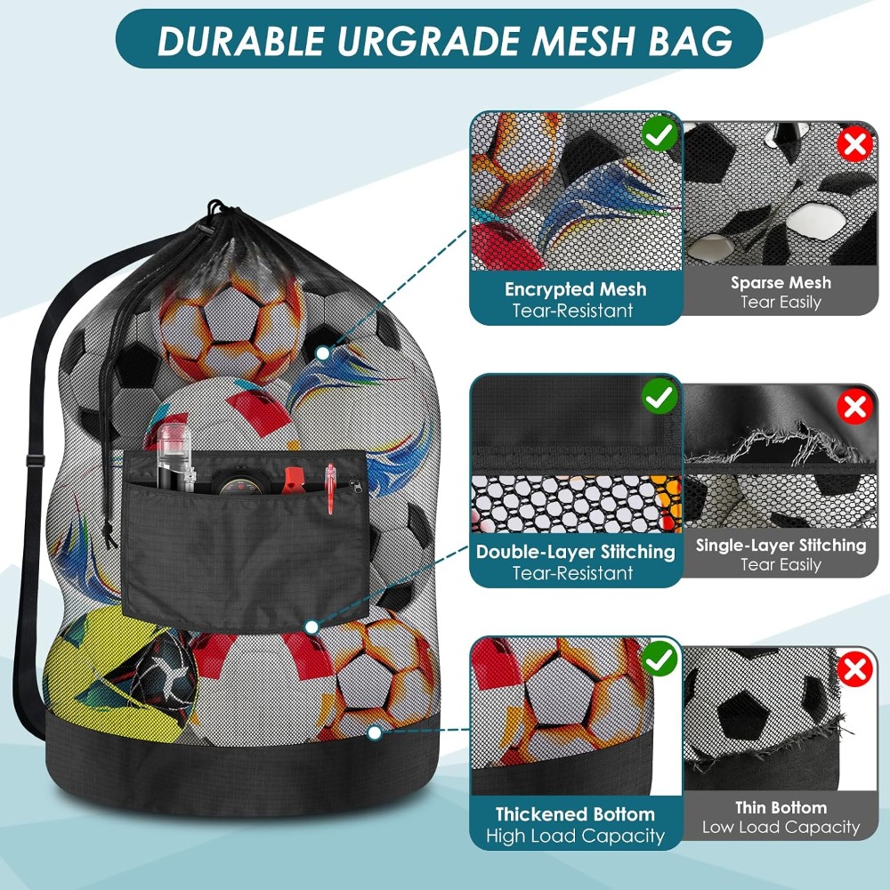 Extra Large Mesh Ball Bag, 40