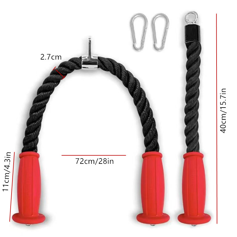 Ergonomic Tricep Ropes Non-Sli - مراجعة Sports Equipment Images وسعره