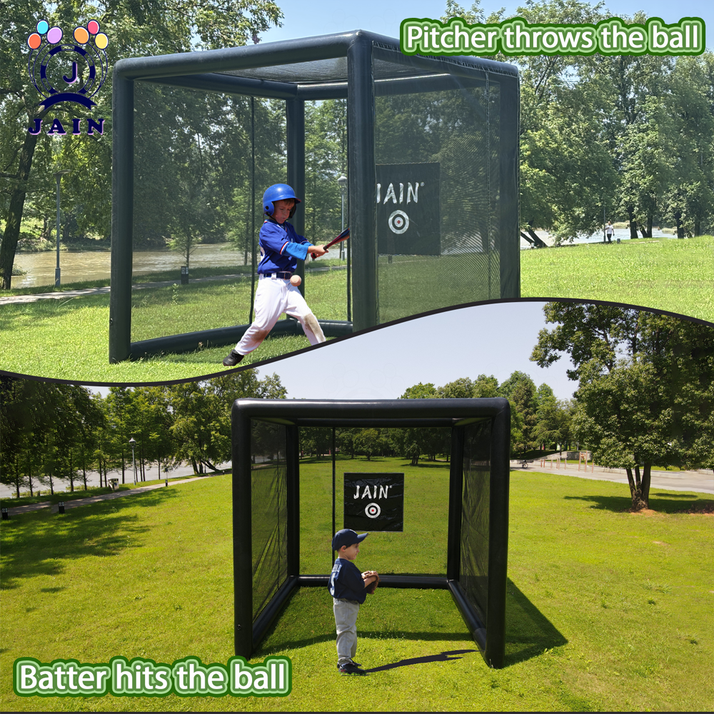Stock! PVC Inflatable Golf Sim - مراجعة Sports Equipment Rental وسعره