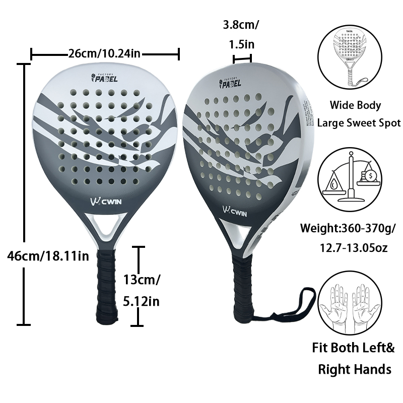 2026 Cwin Padel Racket Carbon  - مراجعة Padel Racket Carbon وسعره