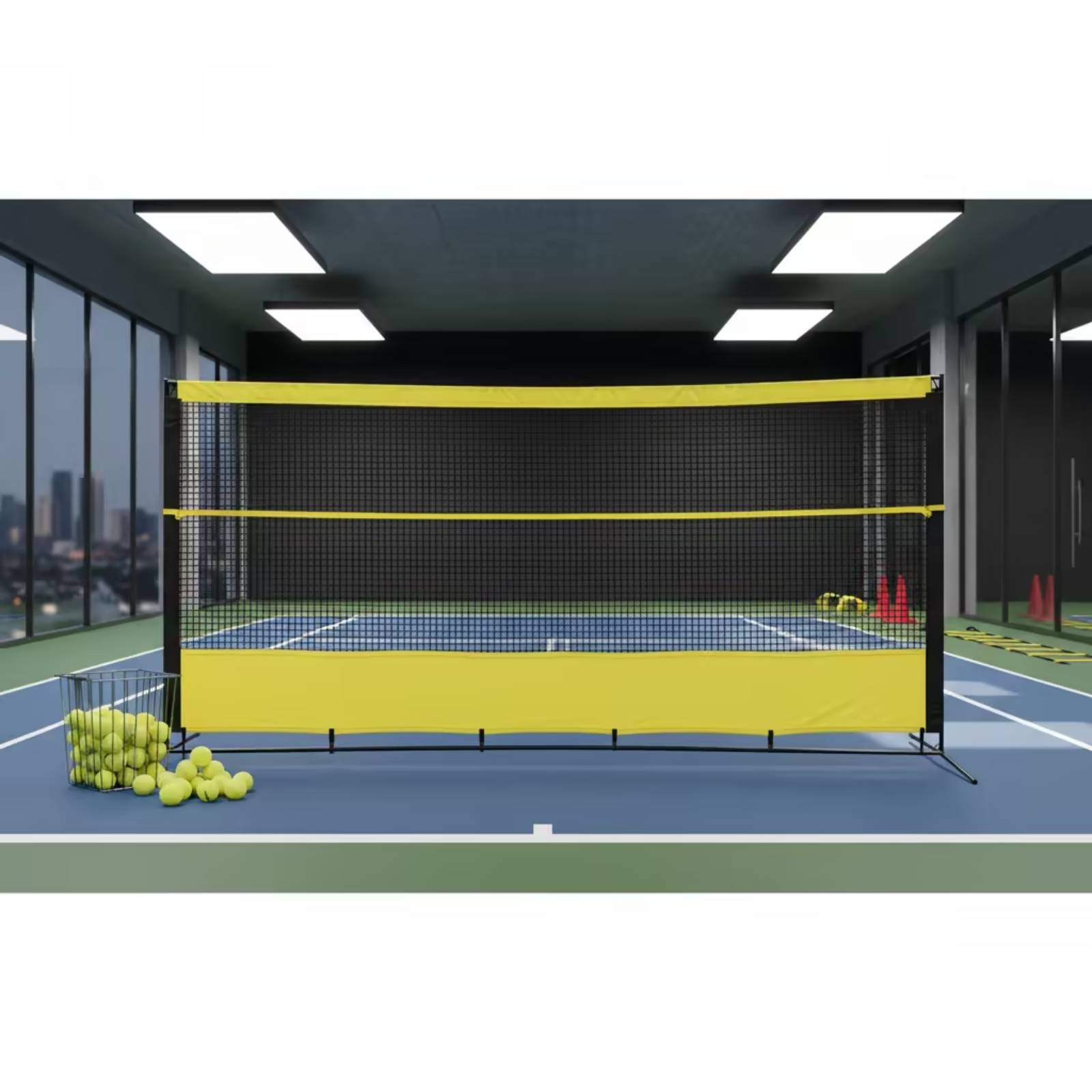 Tennis Rebound Net with Bag He - مراجعة Sports Equipment Training وسعره