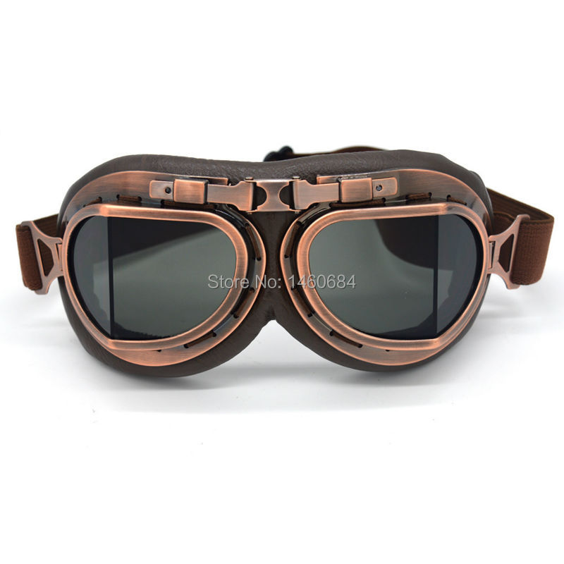Retro Motorcycle Pilot Goggles - مراجعة Sports Equipment In Flight وسعره
