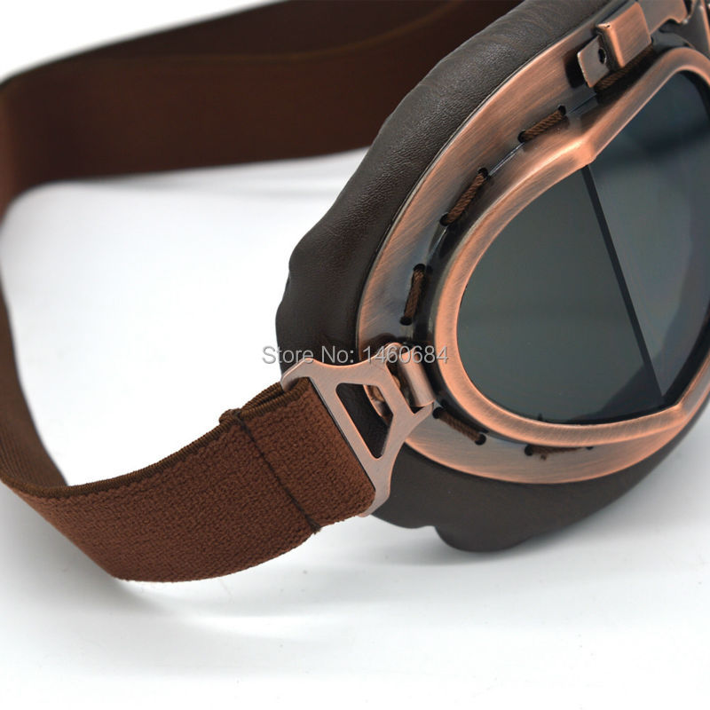 Retro Motorcycle Pilot Goggles - مراجعة Sports Equipment In Flight وسعره