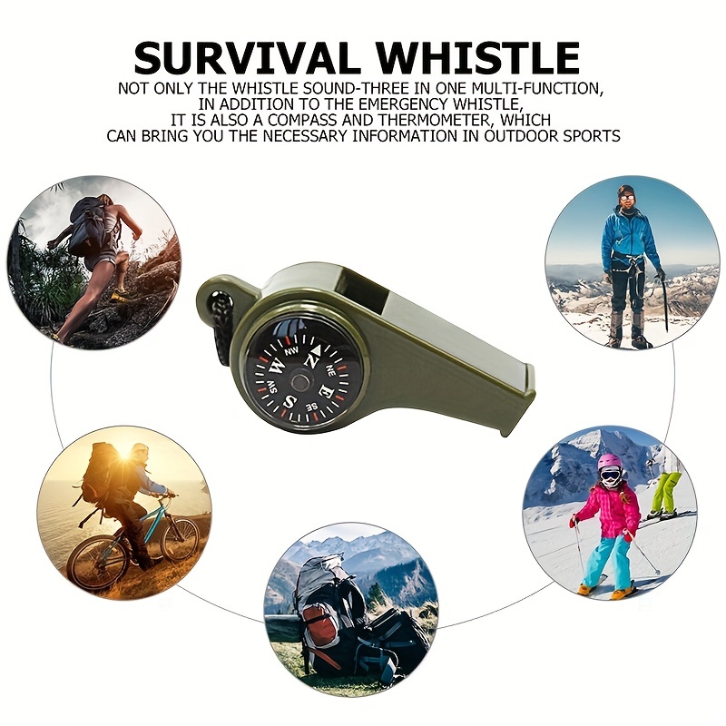 3in1 Whistle with Compass Ther - مراجعة Sports Equipment Training وسعره