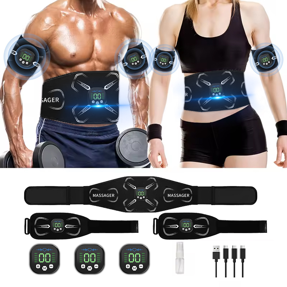 EMS Muscle Stimulator Abdomina - مراجعة Sports Equipment Images وسعره