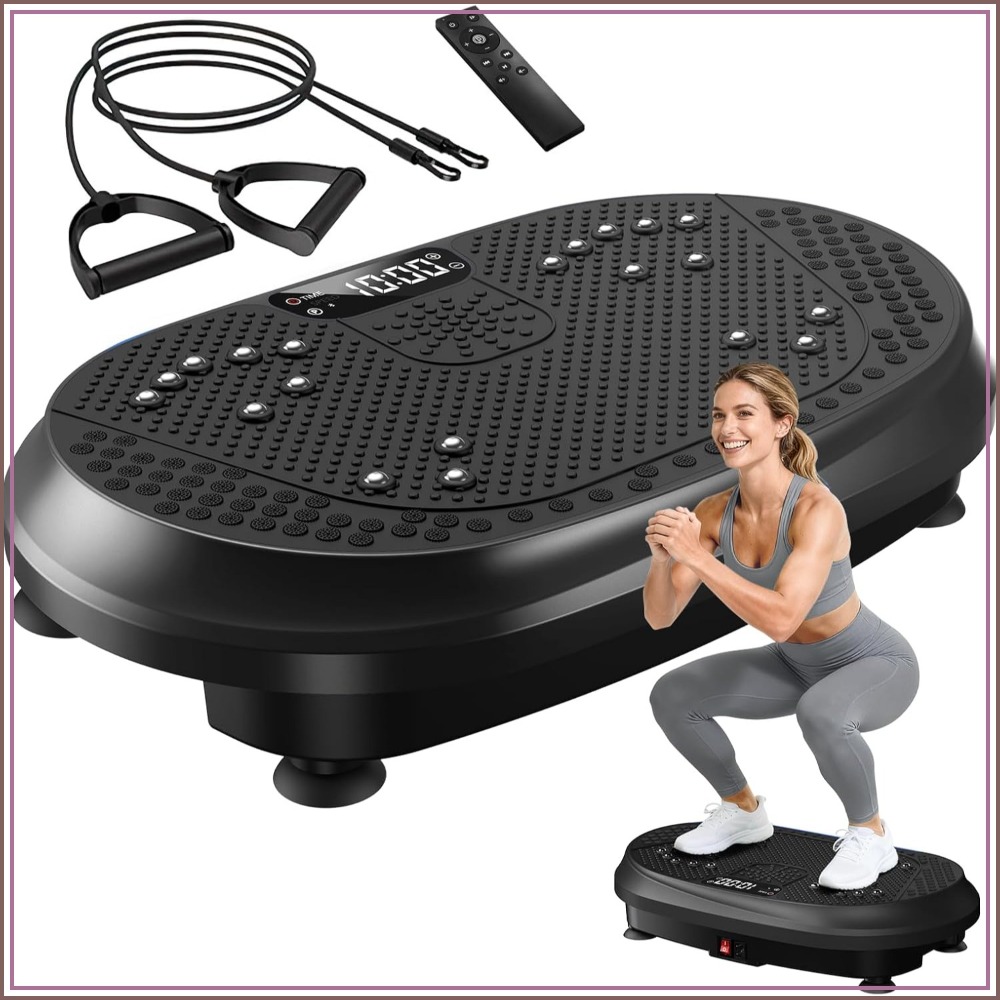 Vibration Plate Exercise Machi - مراجعة Sports Equipment Images وسعره