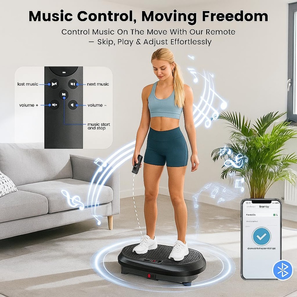 Vibration Plate Exercise Machi - مراجعة Sports Equipment Images وسعره